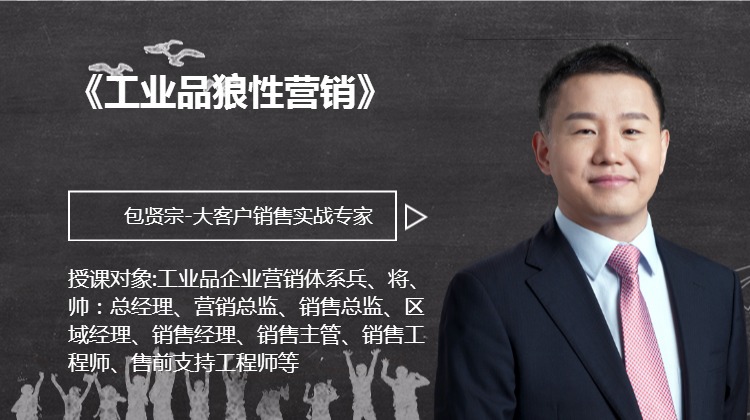 《工业品狼性营销》